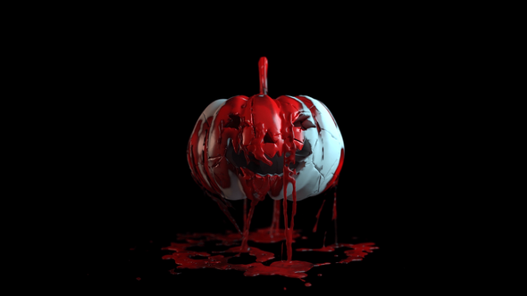 Horror Pumpkin Logo Reveal