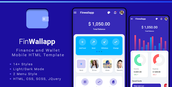 Download Finwallapp Mobile HTML Template Nulled ThemeHits