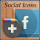 Candy Chunk - Social Network Icons - GraphicRiver Item for Sale