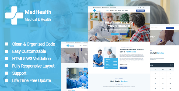 MedHealth - Medical & Health Template