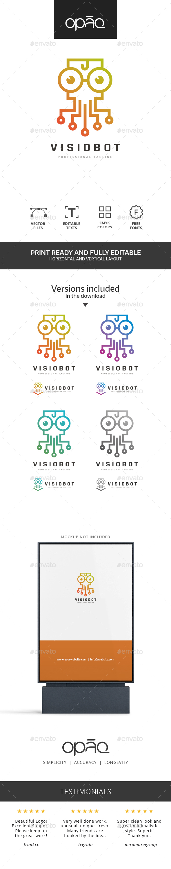 Digital Vision Robot Logo