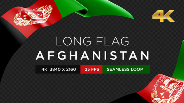 Long Flag Afghanistan