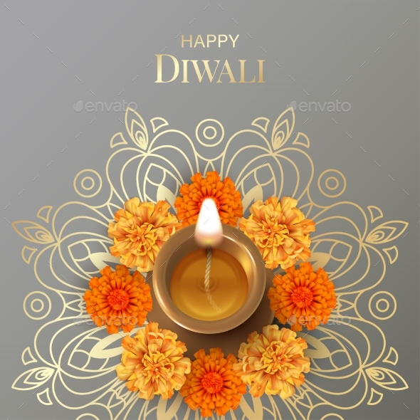 Diwali Festival Background