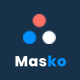 Masko-BitCoin & Cryptocurrency App Landing Page HTML Template - ThemeForest Item for Sale