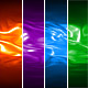 Abstract soft flames - VideoHive Item for Sale