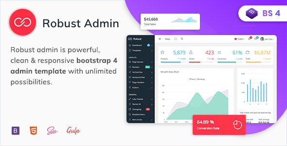 Solidny - szablon Premium Bootstrap 4 Admin, Dashboard i WebApp Kit