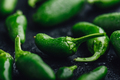 Ripe Jalapeno Peppers on Concrete Backdrop - PhotoDune Item for Sale