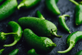 Jalapeno Peppers on Concrete Background - PhotoDune Item for Sale