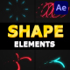 Flying Shapes | After Effects - VideoHive Item for Sale