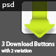 3 Download Buttons - GraphicRiver Item for Sale