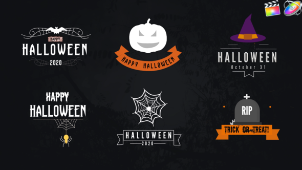Halloween Titles Pack alt