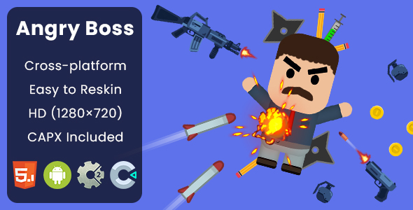 Angry Boss - Html5 Game | Construct 2 &Amp; Construct 3