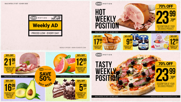 Weekly Ad - Food Online Promo