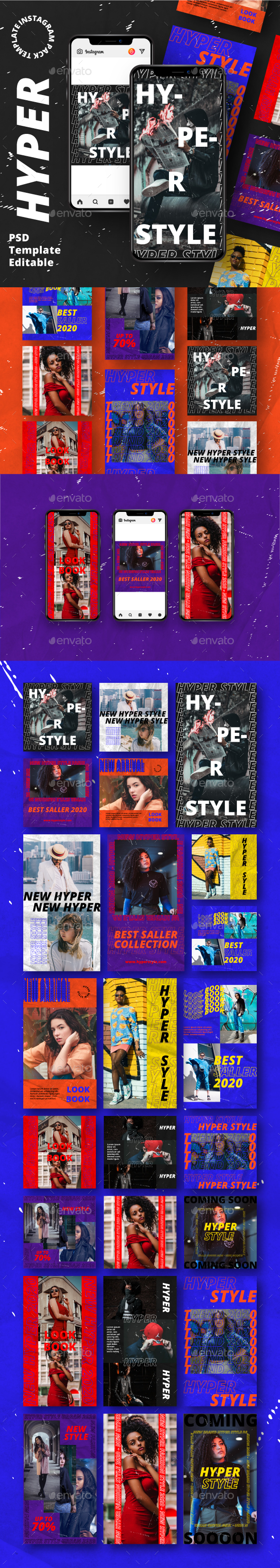 Hyper Story & Feed Instagram Template