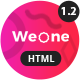 Weone - One Page Parallax HTML5 - ThemeForest Item for Sale