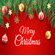 Realistic Christmas Background - GraphicRiver Item for Sale