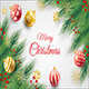 Realistic Merry Christmas Banner Template - GraphicRiver Item for Sale