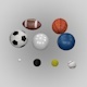 Sports Ball Pack - 3DOcean Item for Sale