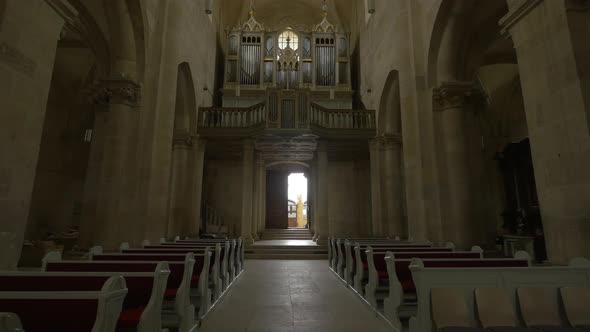 Corridor of Saint Michael Cathedral, Alba Iulia