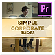 Simple Corporate Slides Luxurious – Premiere Pro - VideoHive Item for Sale