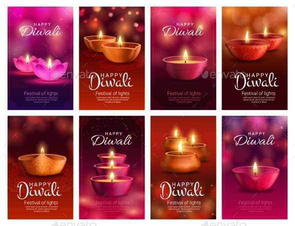 Diwali, Deepavali Diya Lamp, Indian Light Festival