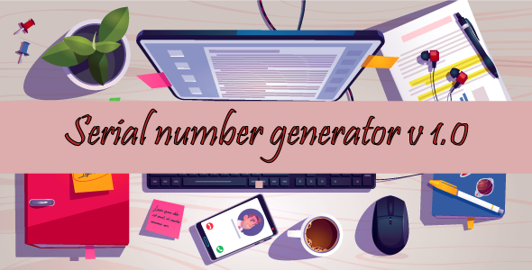 Serial number generator | Full c# source code