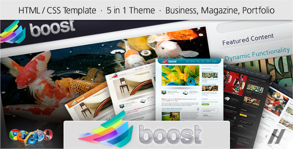 Boost - HTML Corporate and Magazine Site