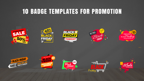 Badges Sale Promo V21