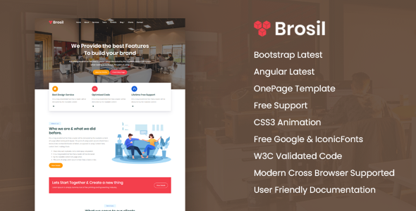 Brosil - Angular Template