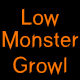 Low Monster Growl 3 - AudioJungle Item for Sale