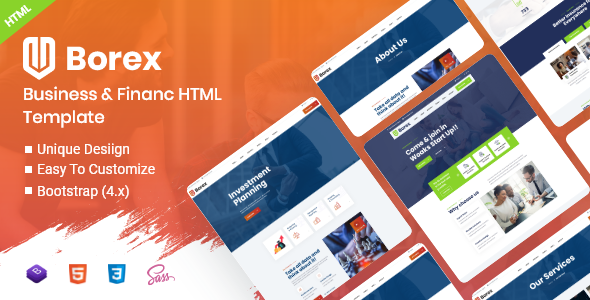 Borex - HTML5 Template for Multipurpose Business