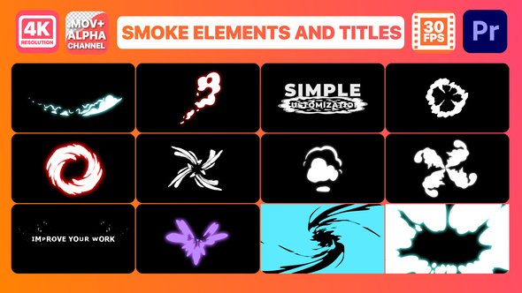 Smoke Pack | Premiere Pro MOGRT