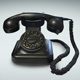  Black Vintage Phone - GraphicRiver Item for Sale