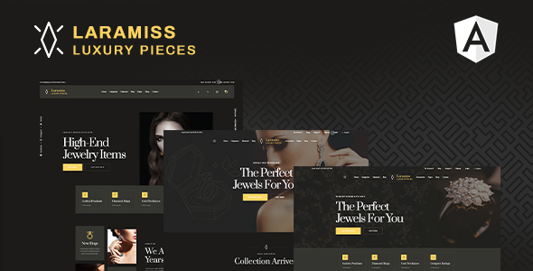 Laramiss | Jewelry Shop Angular Template