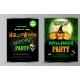 Halloween Party Flyer Set Vector - GraphicRiver Item for Sale