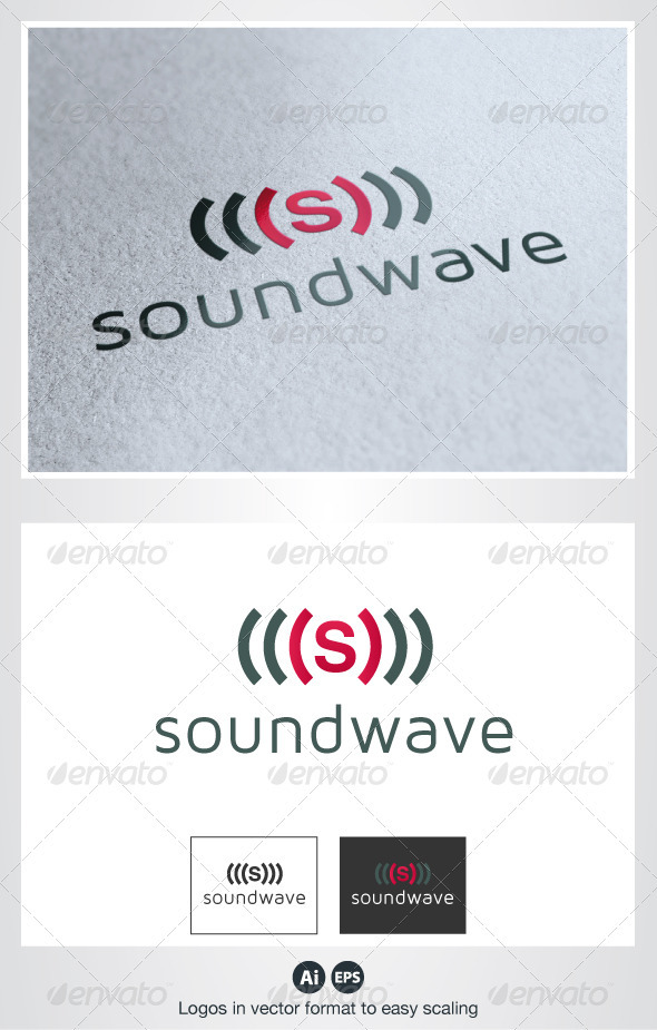 Sound Wave S Logo