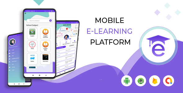 E-Guru Tutor App :- Android App With Admin Panel ( Teacher Student App), Paypal, Razor Pay, Firebase