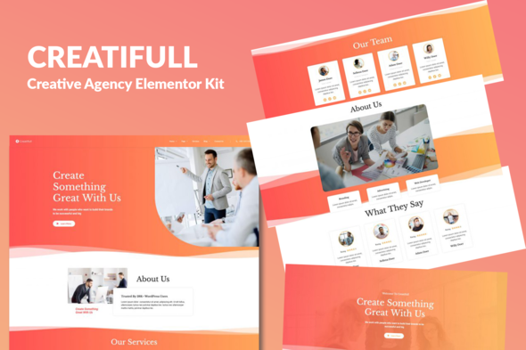 Creatifull - Creative Agency Elementor Template Kit