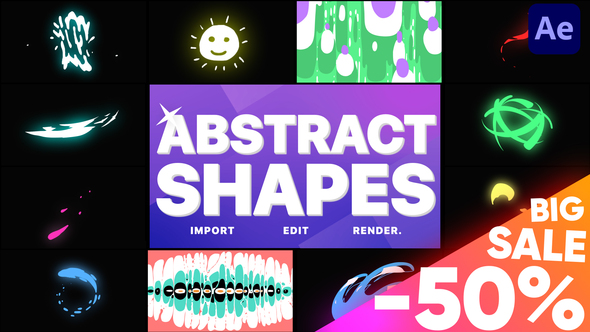Abstract Liquid Shapes | After Effects