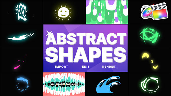Abstract Liquid Shapes | FCPX alt