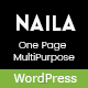 Naila - One Page MultiPurpose WordPress Theme - ThemeForest Item for Sale