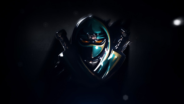 Dark Neon Logo Intro alt