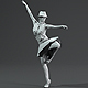 Woman Dancing Pose. Low Poly - 3DOcean Item for Sale