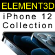 Element3D - iPhone 12 Collection - 3DOcean Item for Sale