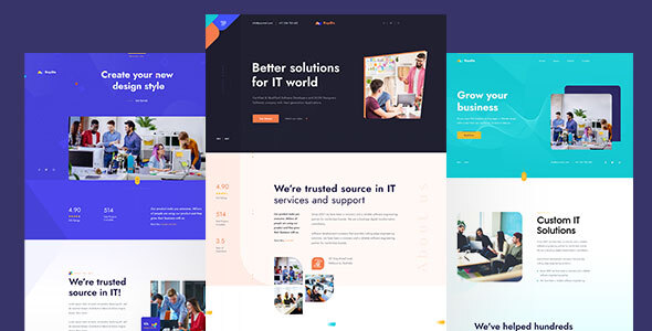 Roydits - Digital Agency PSD Template