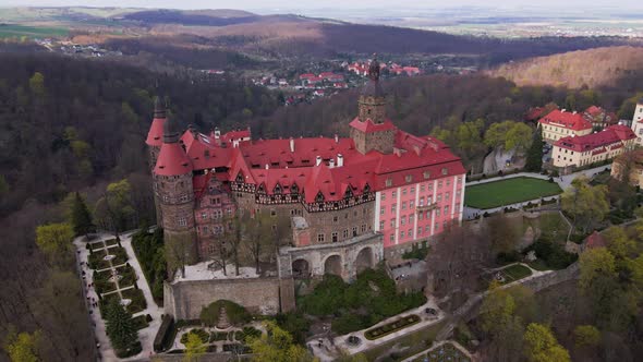 Ksiaz Castle in Poland Lower Silesia