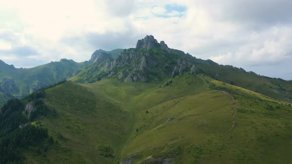 Ciucas Mountains Panorama 6