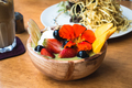 Smoothie bowl with tropical fruit in Bali - PhotoDune Item for Sale