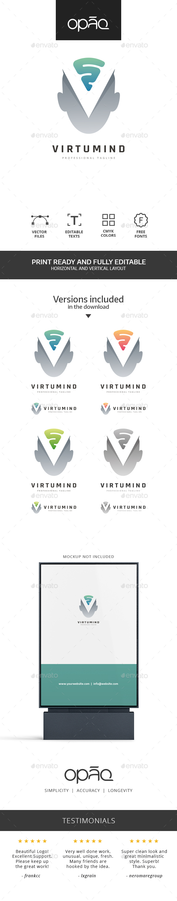Human Virtual Mind Logo