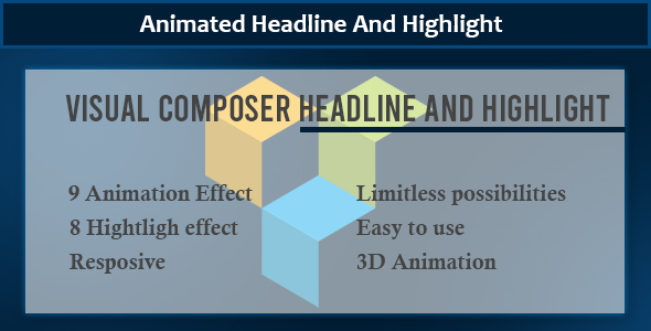 Visual Composer - Animate Headline And Highlight Extension